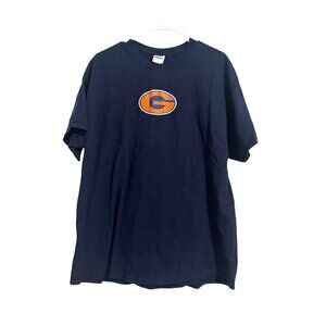 Gildan XL Navy Gator Softball T-Shirt 100% Cotton